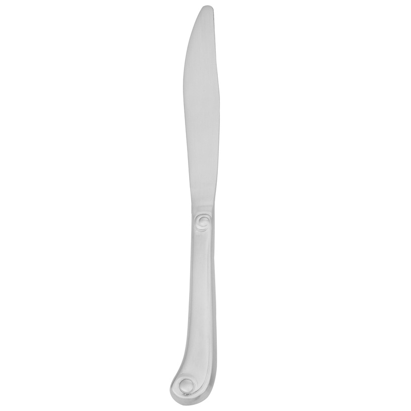 Walco 5611 Susannah 7 3/16″ 18/10 Stainless Steel Extra Heavy Weight Butter Knife – 12/Pack