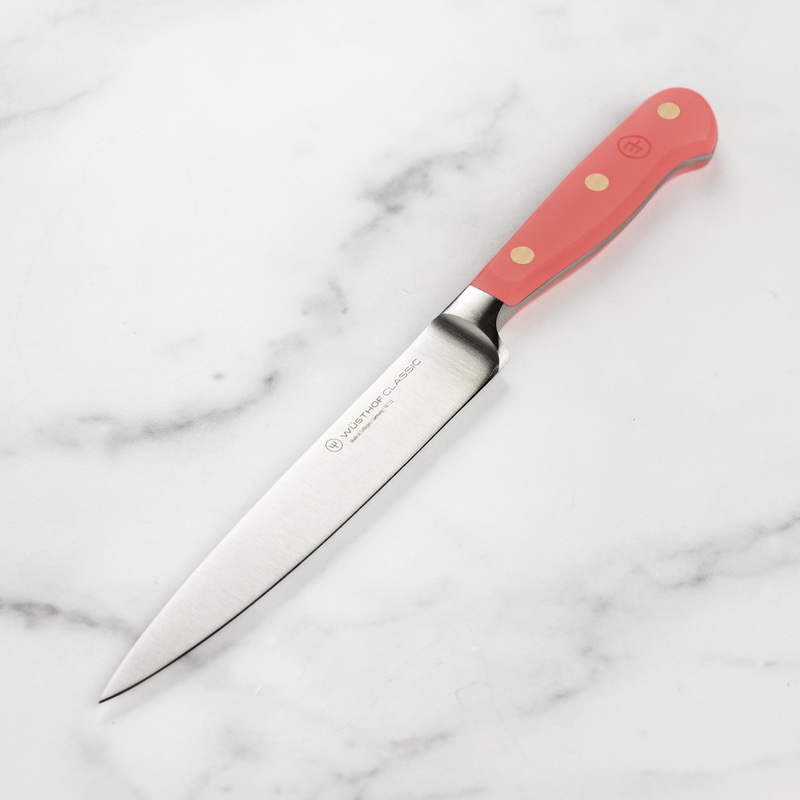 Wusthof Classic 6″ Coral Peach Utility Knife