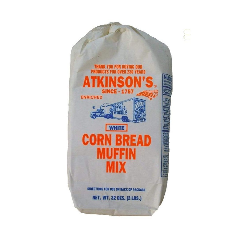 Atkinson’s White Cornbread Muffin Mix 2 lb