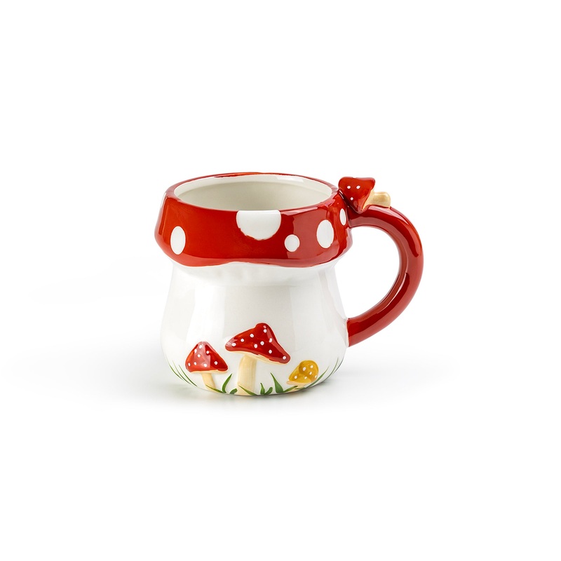 Fairytale Red Mushroom 14oz Mug – CLEARANCE