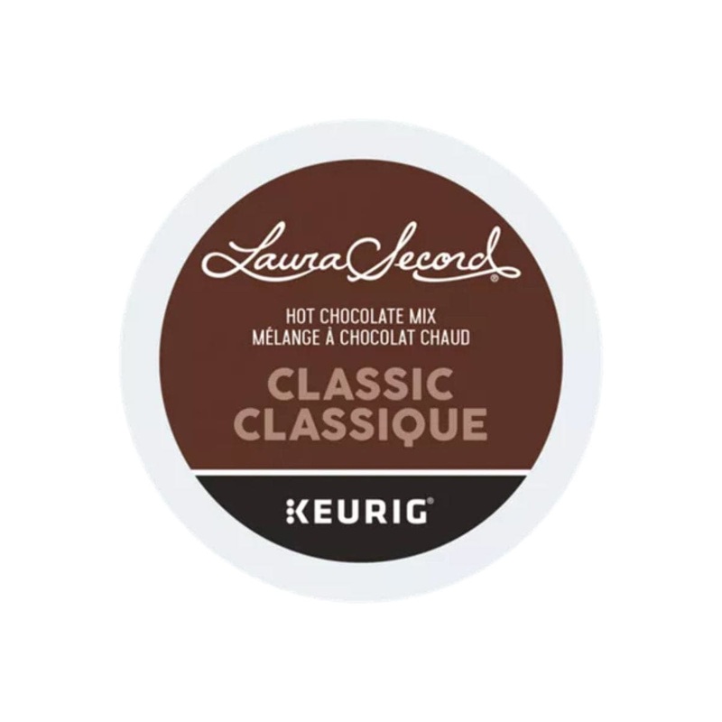 Laura Secord Hot Chocolate Mix K-Cup Pods (Box of 24)