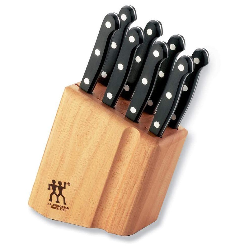 Zwilling J. A. Henckels Gourmet 8 piece Steak Knife Block Set