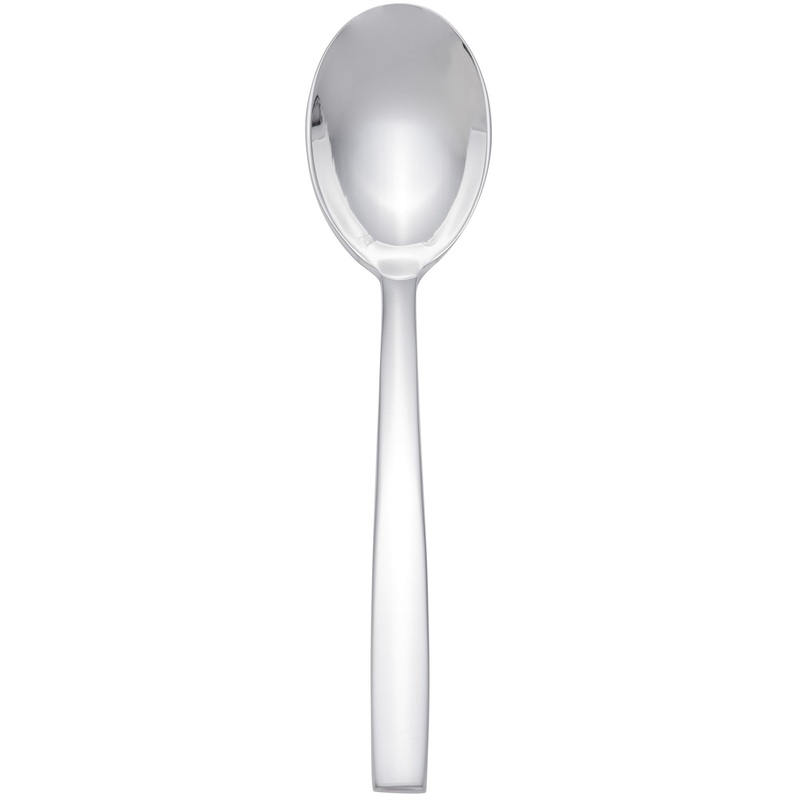 Chef & Sommelier T5406 Kya 7 3/8″ 18/10 Stainless Steel Extra Heavy Weight Dessert Spoon by Arc Cardinal – 12/Pack