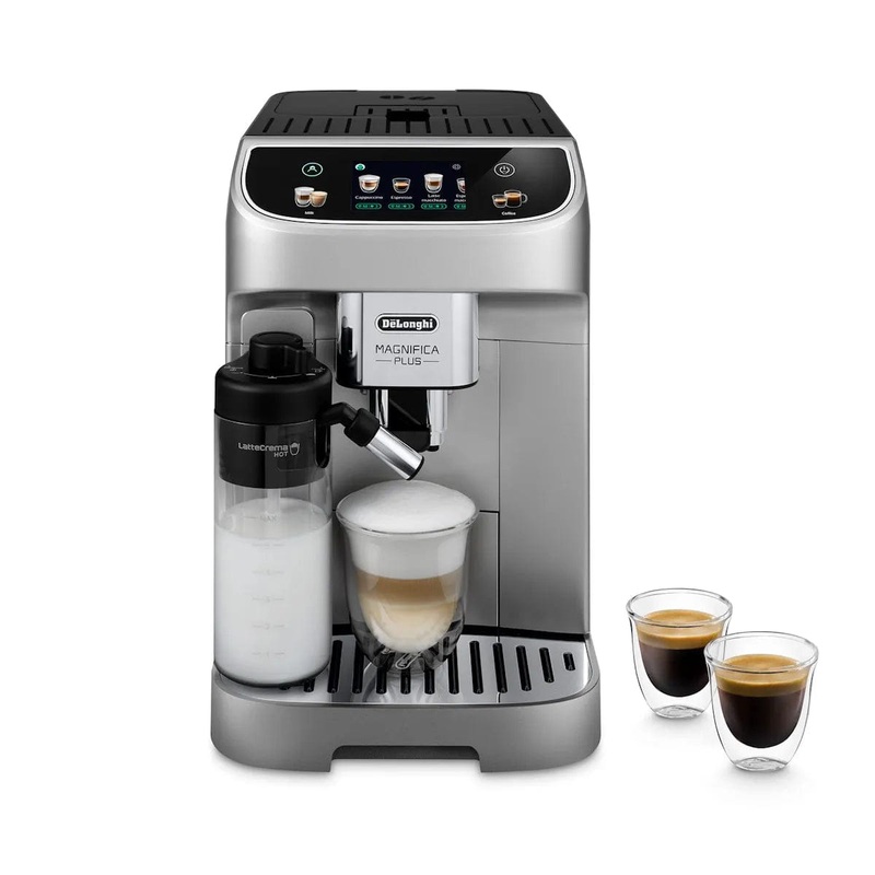 DeLonghi Magnifica Plus Super Automatic Espresso Machine with LatteCrema System ECAM32070SB