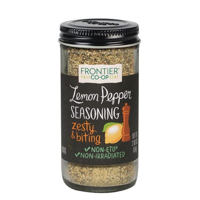 Frontier Co-Op Lemon Pepper Seasoning 2.08 oz