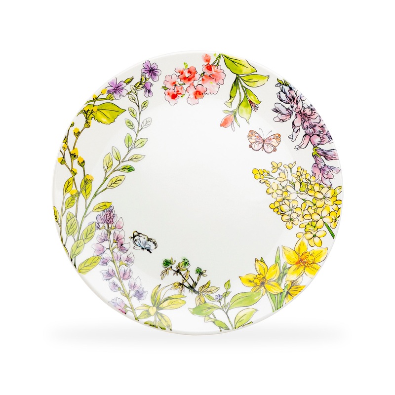 10.5″ Spring Garden Dinner Plate