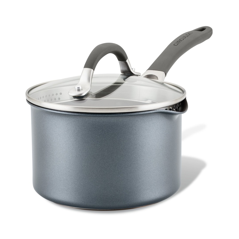 2-Quart ScratchDefense A1 Series Nonstick Sauce Pan with Lid