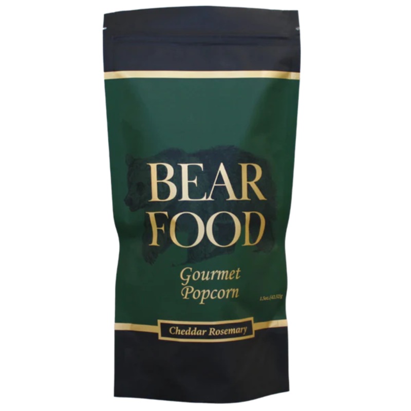 Bear Food Cheddar Rosemary Gourmet Popcorn, 1.5oz