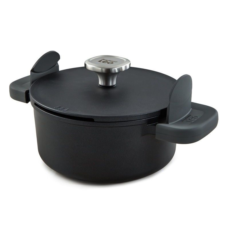 BergHOFF Leo Phantom Nonstick Ceramic 8″ Stockpot 2.7qt., Recycled