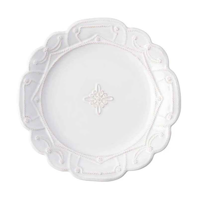 Juliska Jardins du Monde Dinner Plate – Whitewash