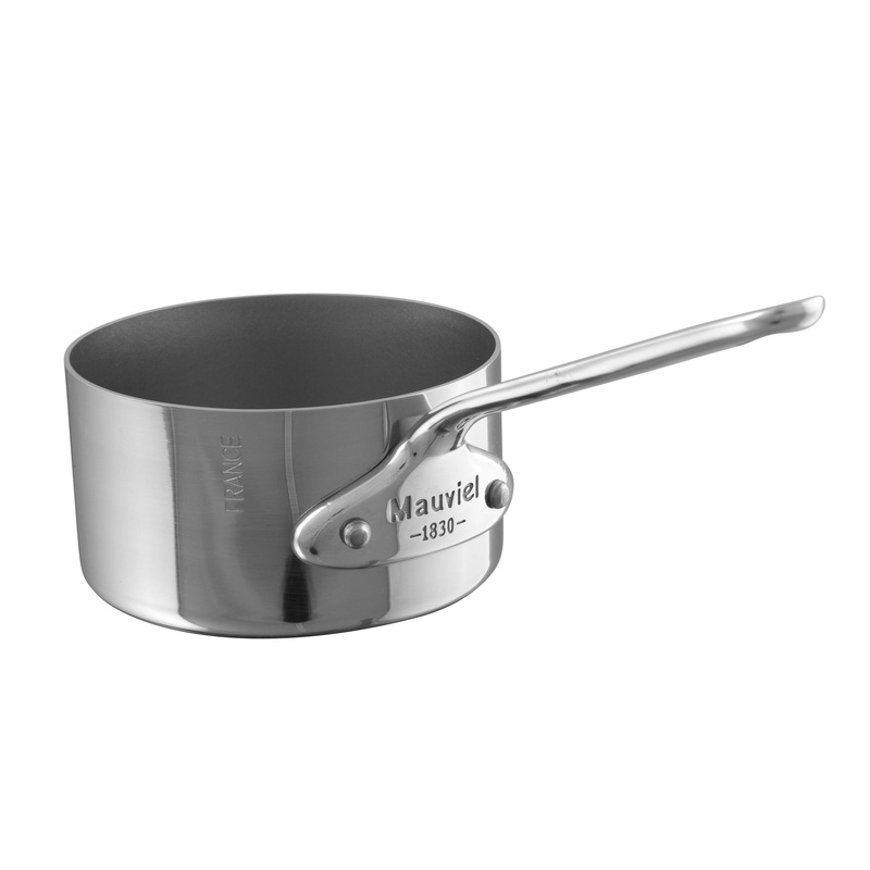 Mauviel M’MINIS Sauce Pan With Stainless Steel Handle, 3.5-In