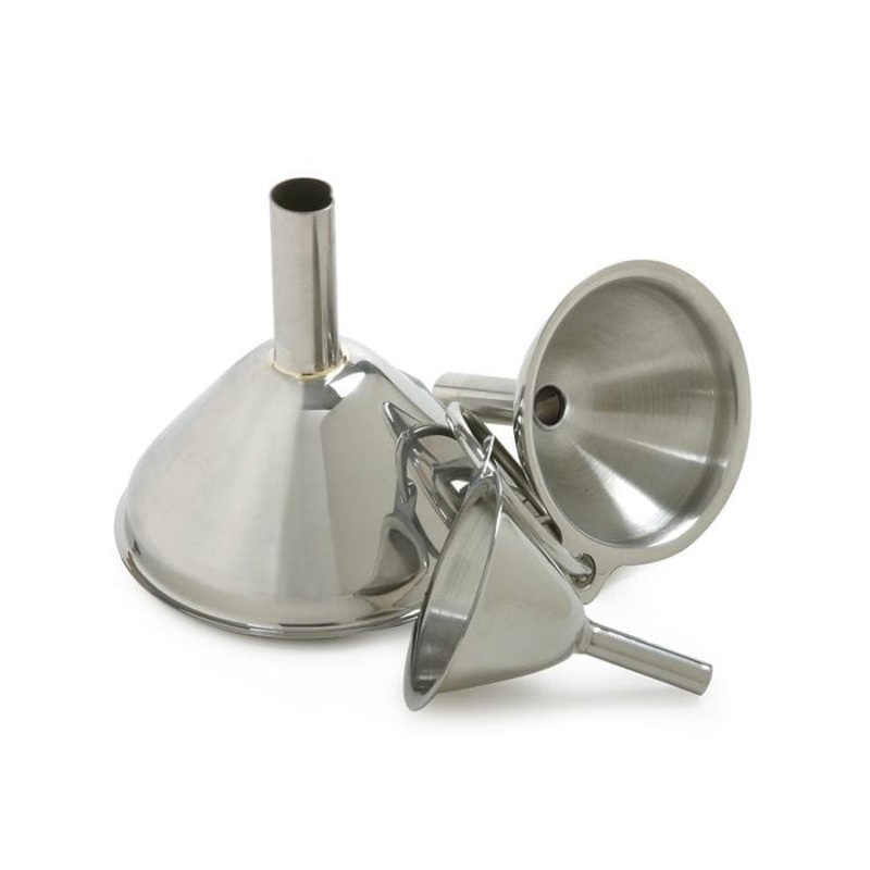 Stainless Steel Funnel Set by Norpro