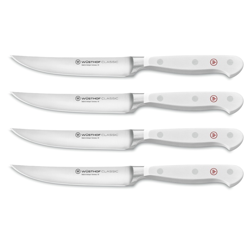 Wusthof Classic White – 4 Pc. Steak Knife Set