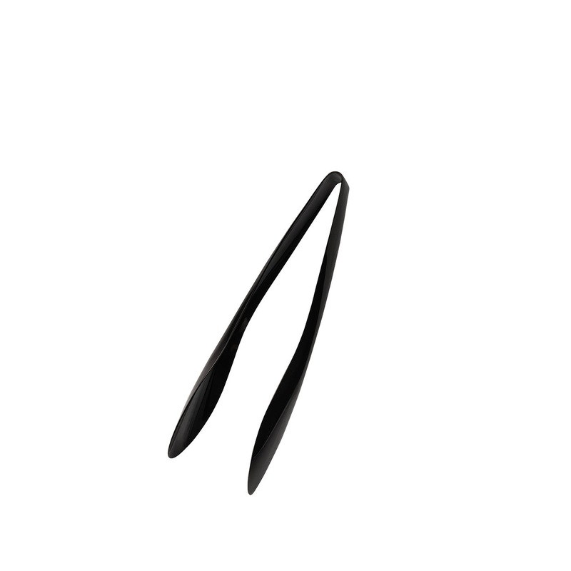 Cuisipro Black Tempo Noir Mirror Finished Tongs, 12 Inch