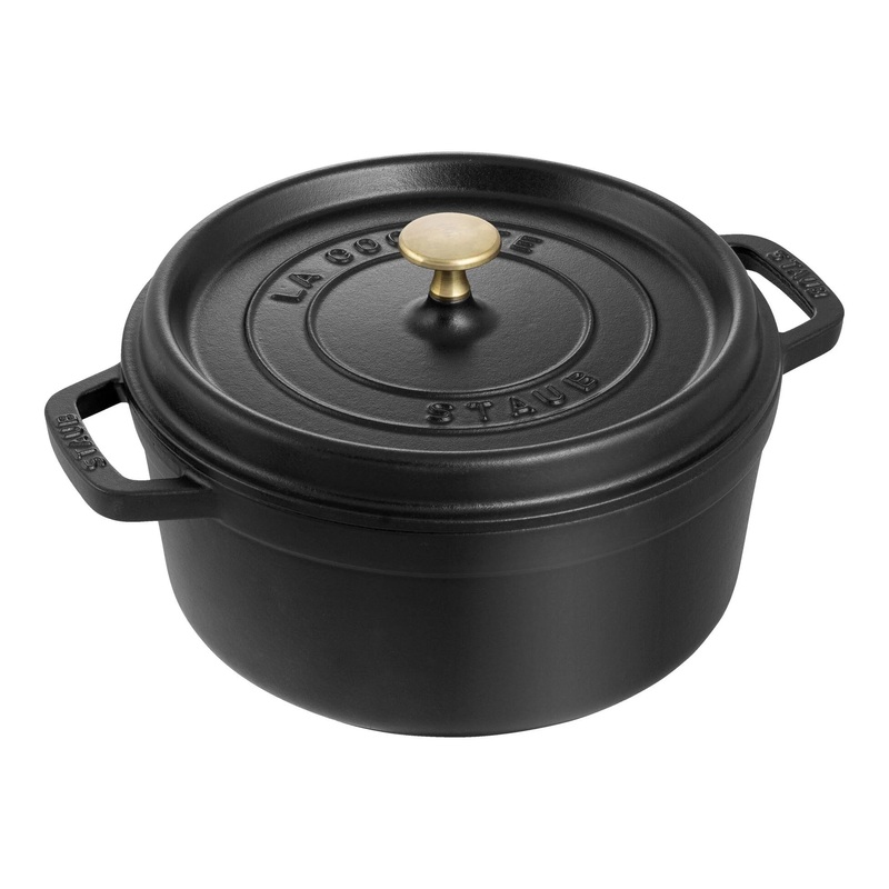Dutch Oven Round 7 QT Black