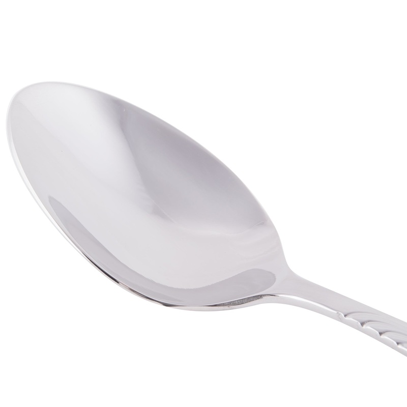 World Tableware 980 001 Neptune 6″ 18/8 Stainless Steel Extra Heavy Weight Teaspoon – 12/Pack