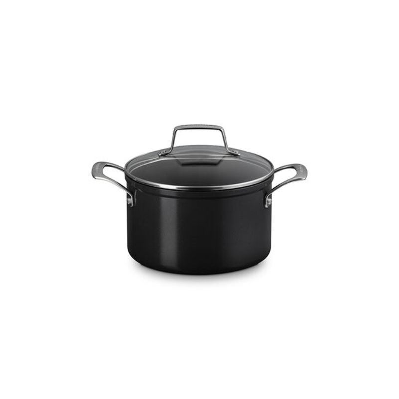 Le Creuset – Essential Ceramic Non-Stick Stockpot with Glass Lid