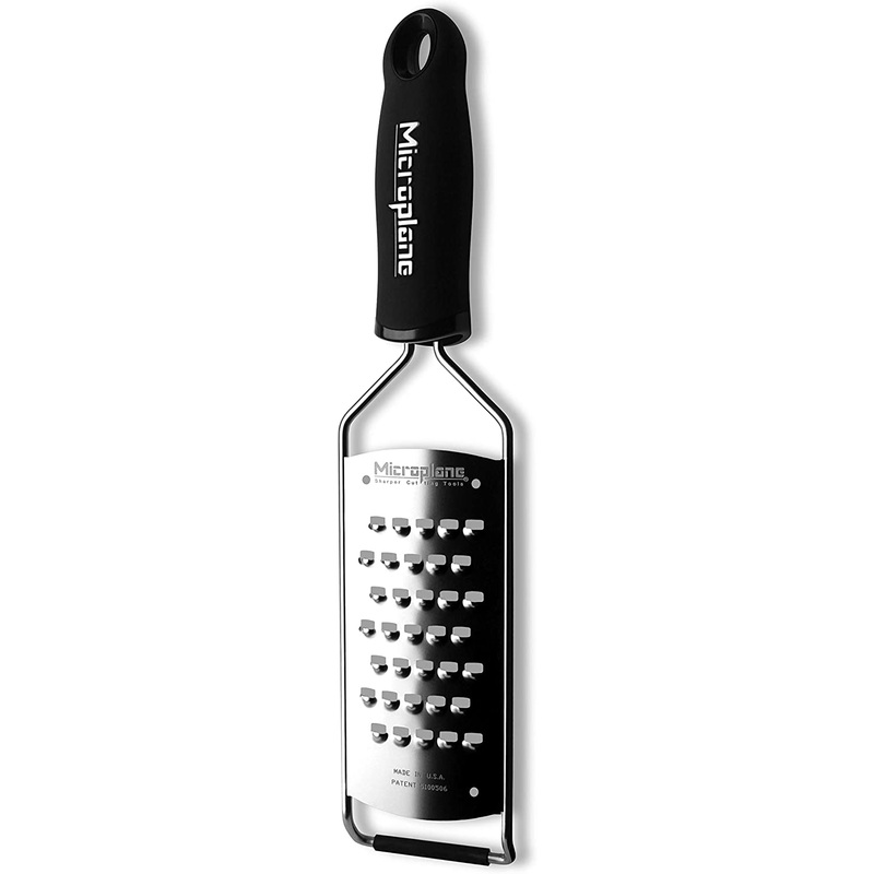 Microplane Gourmet Series Extra Coarse Grater, Black