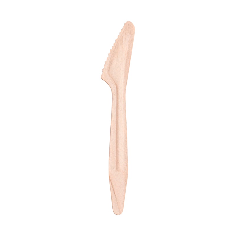 Natural Birch Eco-Friendly Disposable Dinner Knives