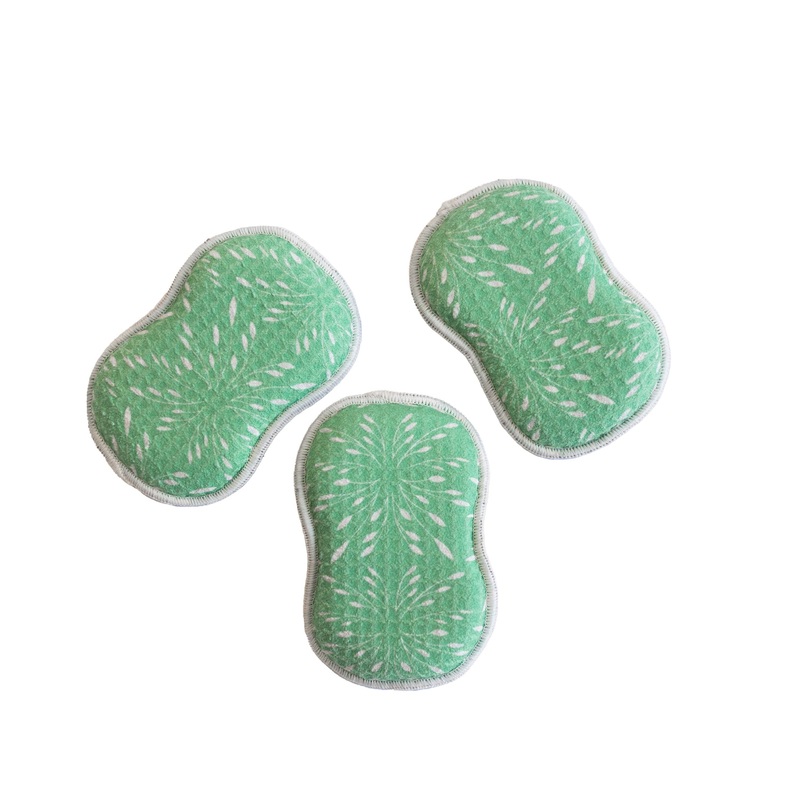 Reusable Sponges (Set of 3) – Papyrus Cream New Bloom