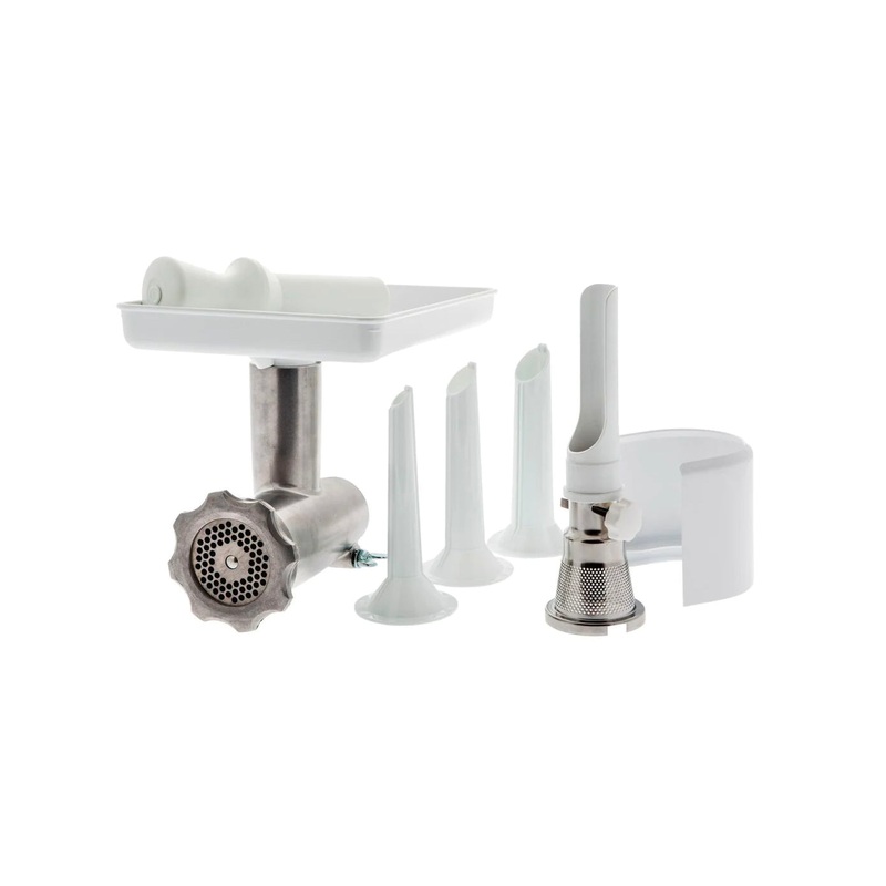 Ankarsrum Meat Grinder Harvest Package, 7 Piece, White