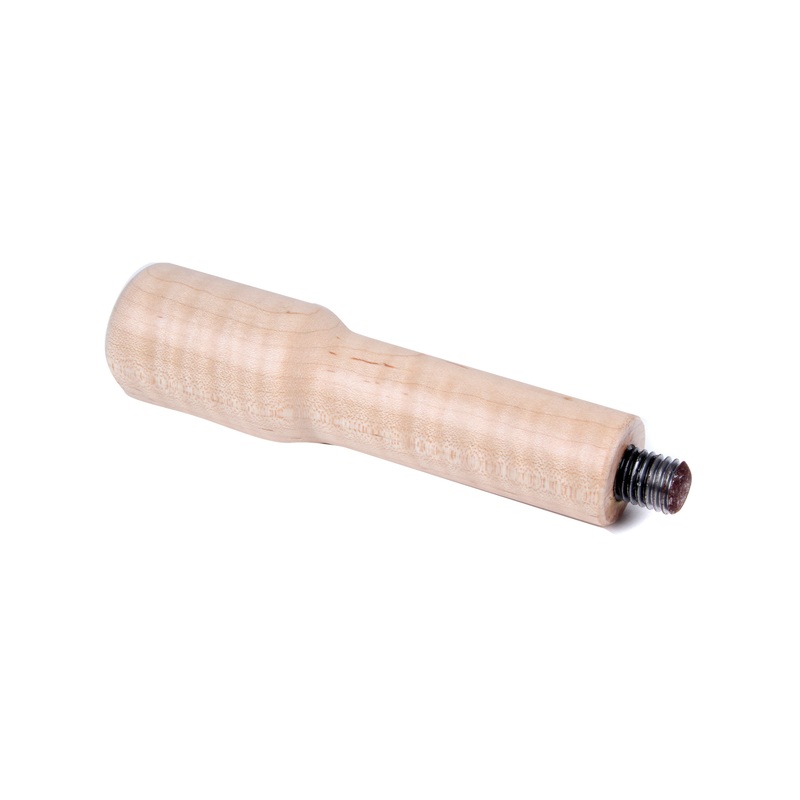 Custom Wood Portafilter Handle – Profitec/Rocket – Tiger Maple | Arnold Wood Working TMPPFHANDLE