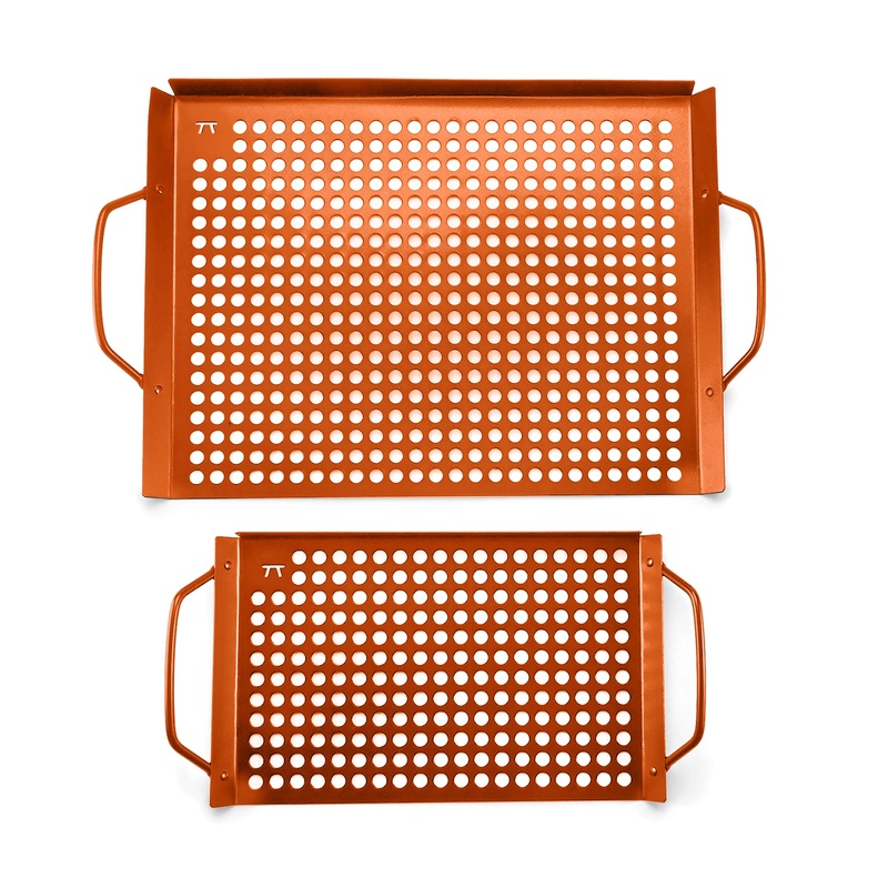 Grill Grid Set of 2 Copper Nonstick