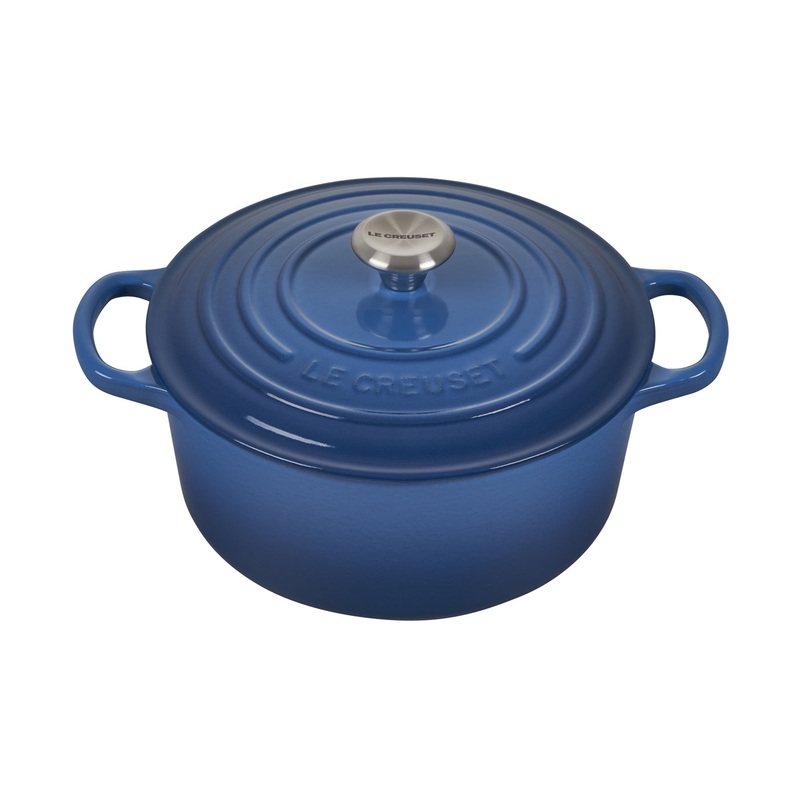 Le Creuset 2 Qt. Signature Round Dutch Oven w/Stainless Steel Knob – Marseille