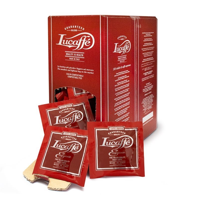 Lucaffe Exquisit Double 14g ESE Pods x 80 – V1244