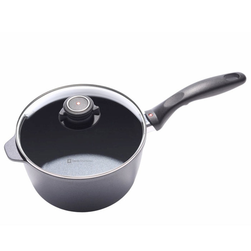 Swiss Diamond 3.2 Quart Saucepan With Lid