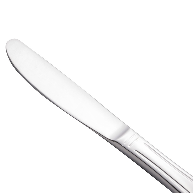 World Tableware 888 754 Masterpiece 7″ 18/0 Stainless Steel Heavy Weight Bread and Butter Knife – 12/Pack