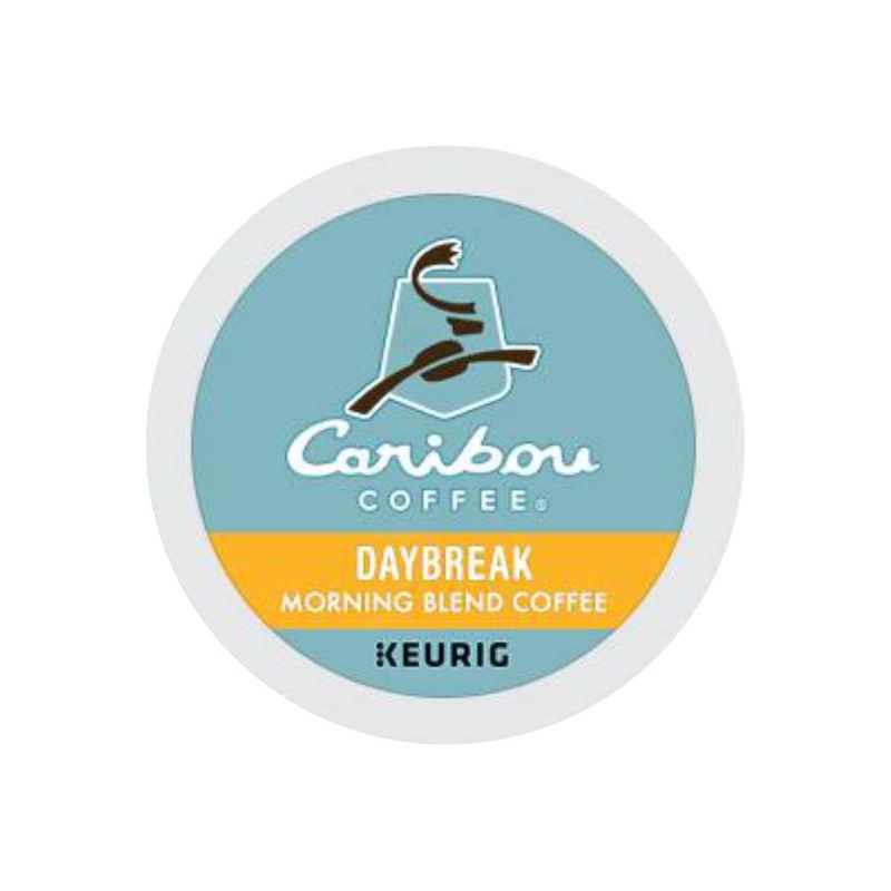 Caribou Daybreak Morning Blend K-Cup Recyclable Coffee Pods (Case of 96)