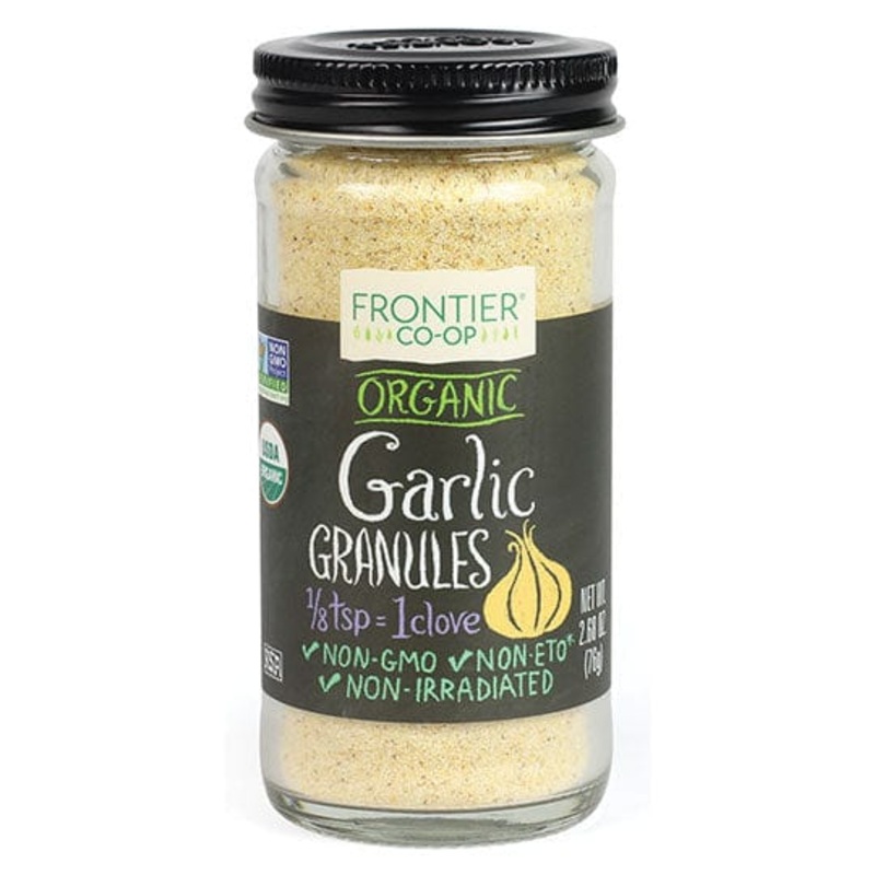 Frontier Co-Op Organic Garlic Granules 2.68 oz