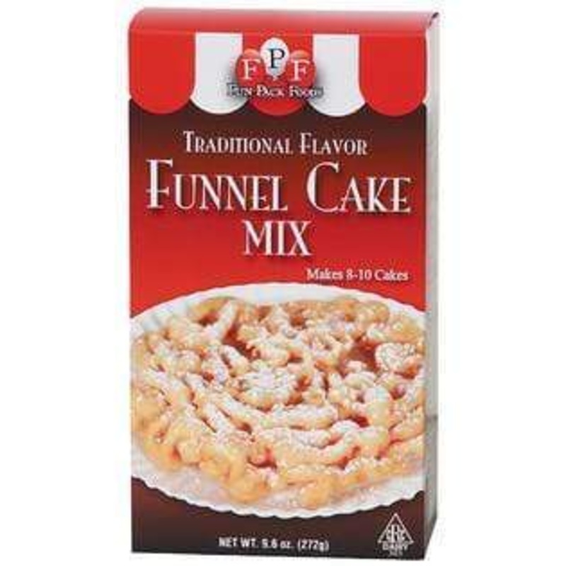 Fun Pack Foods Traditional Flavor Funnel Cake Mix, 9.6 oz