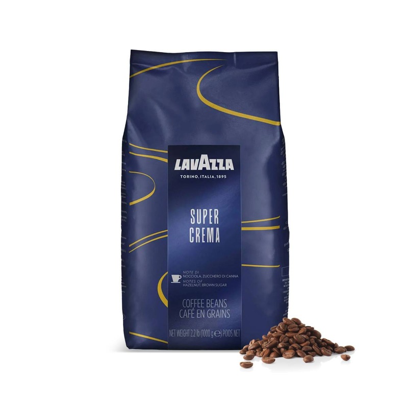 Lavazza Super Crema Espresso Coffee Beans (1kg / 2.2lb)