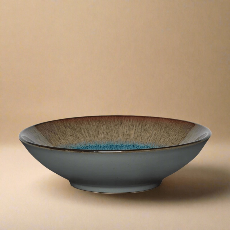 Monroe Blue Soup Cereal Bowl