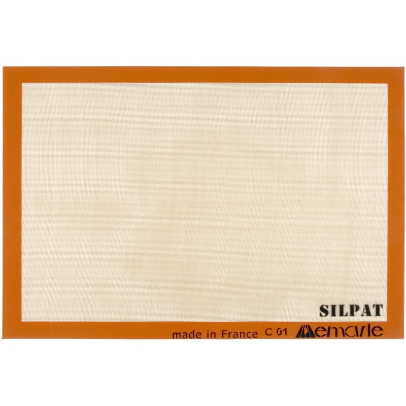 Silpat Premium Non-Stick Full Size Silicone Baking Mat, 16-1/2″ x 24-1/2″