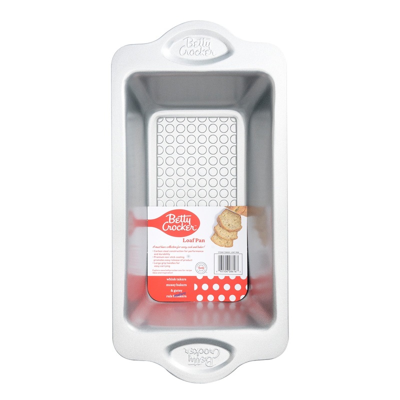 Betty CrockerCarbon Steel 12.5 x 6.25 x 3 Inch Loaf Pan