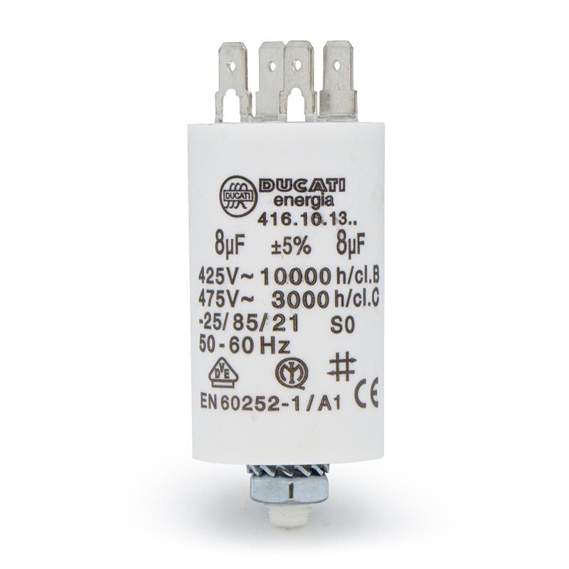 Capacitor 8F 450v 50/60Hz
