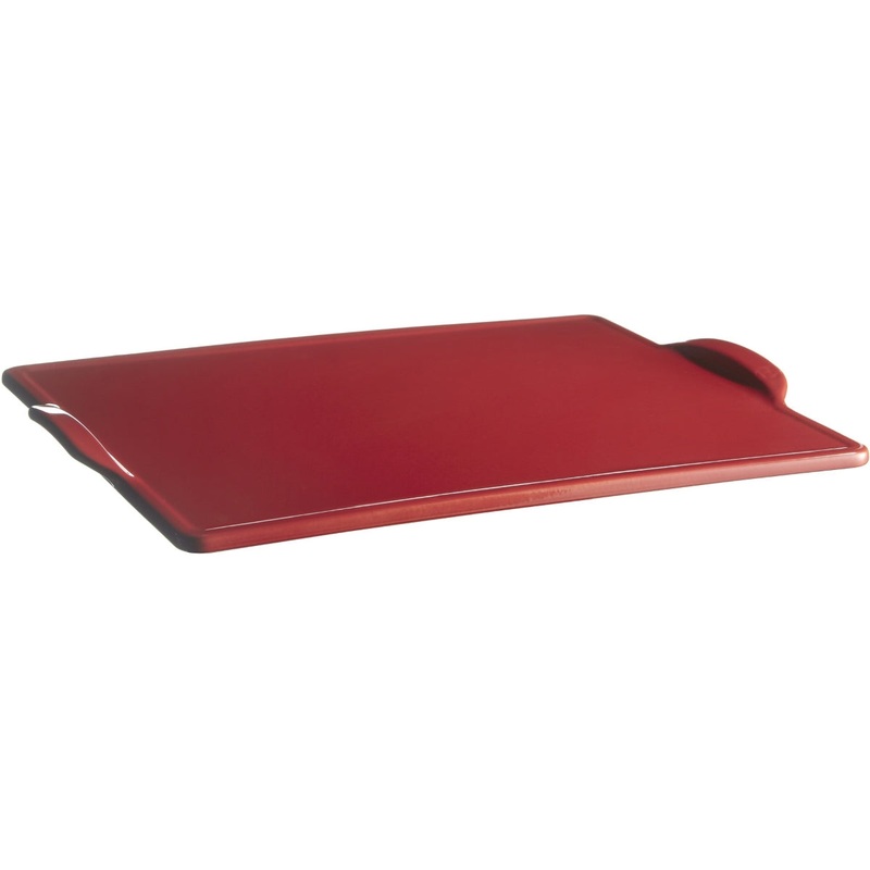 Emile Henry Rectangular Pizza Stone – Burgundy