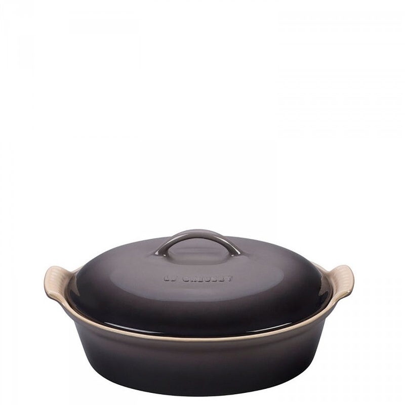 Le Creuset Heritage Oval Casserole 4 qt – Oyster