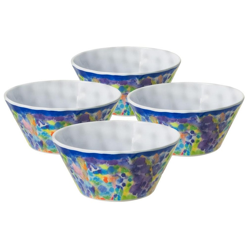 Merisella Set of 4 Outdoor Melamine Cereal Bowls