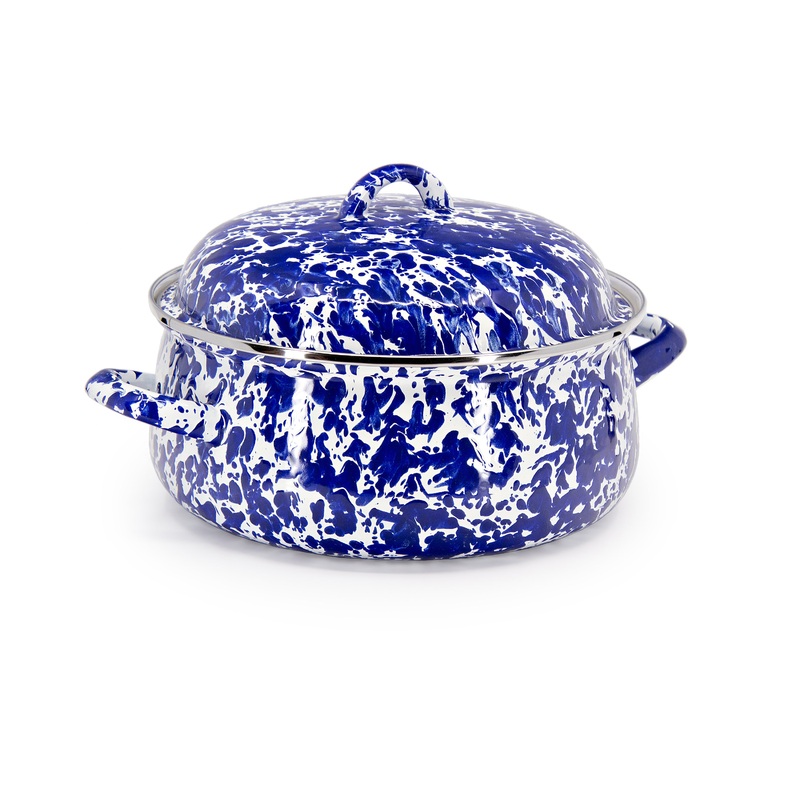 Cobalt Swirl Dutch Oven