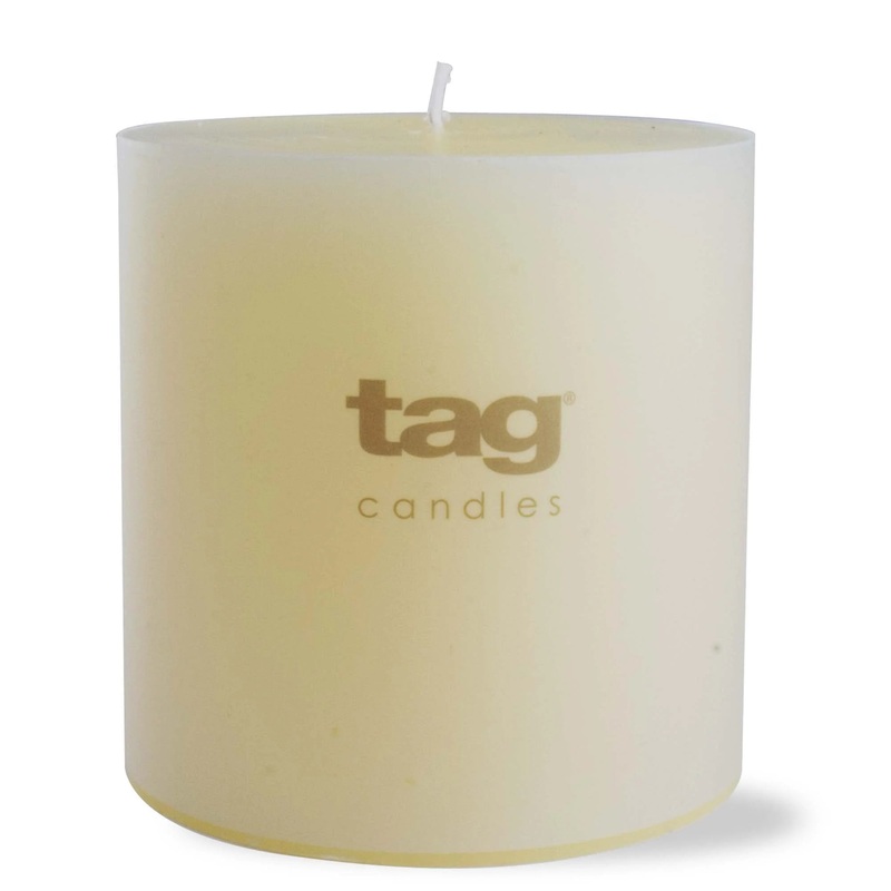 Color Studio Pillar Candle 4×4 – Ivory