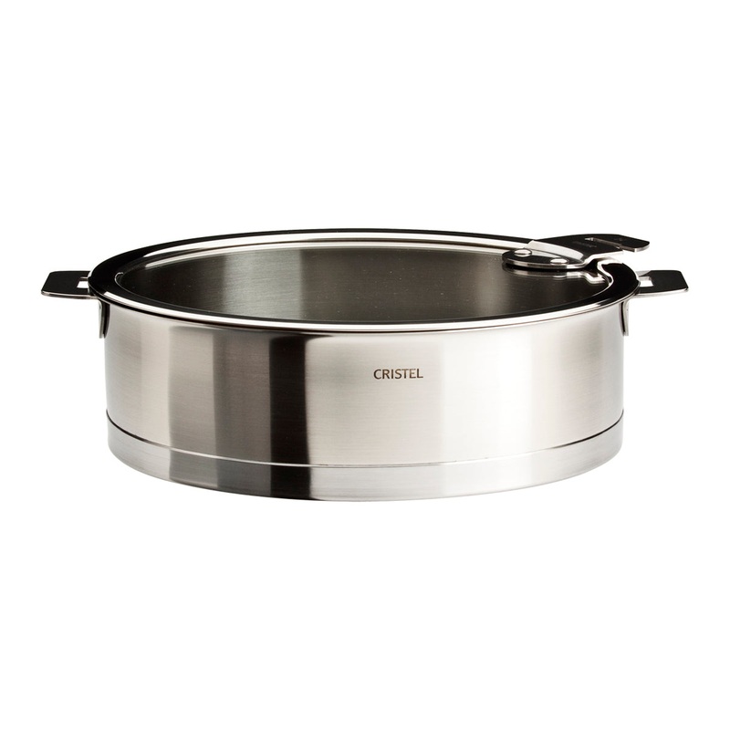 Cristel Strate Removable Handle – 4.5 Qt. Saute Pan w/Lid