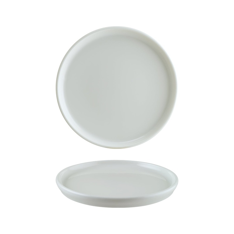 Hygge dia.11″ Round White Porcelain Plate
