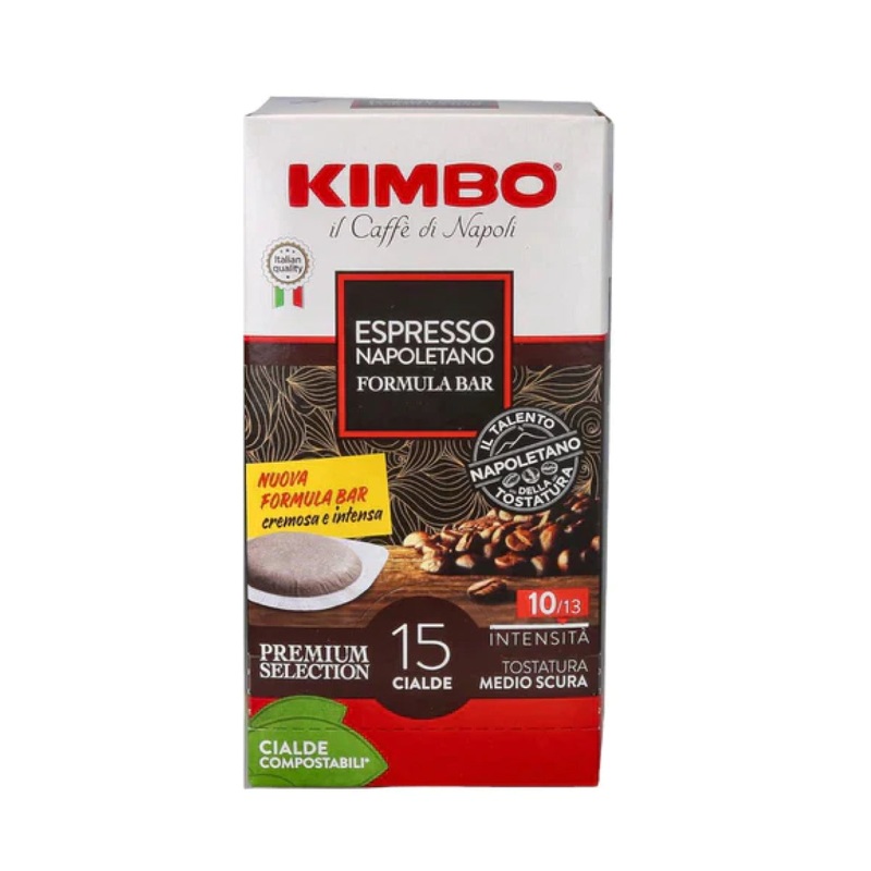 Kimbo Espresso Napoli Compostable ESE Pods – 15 Ct