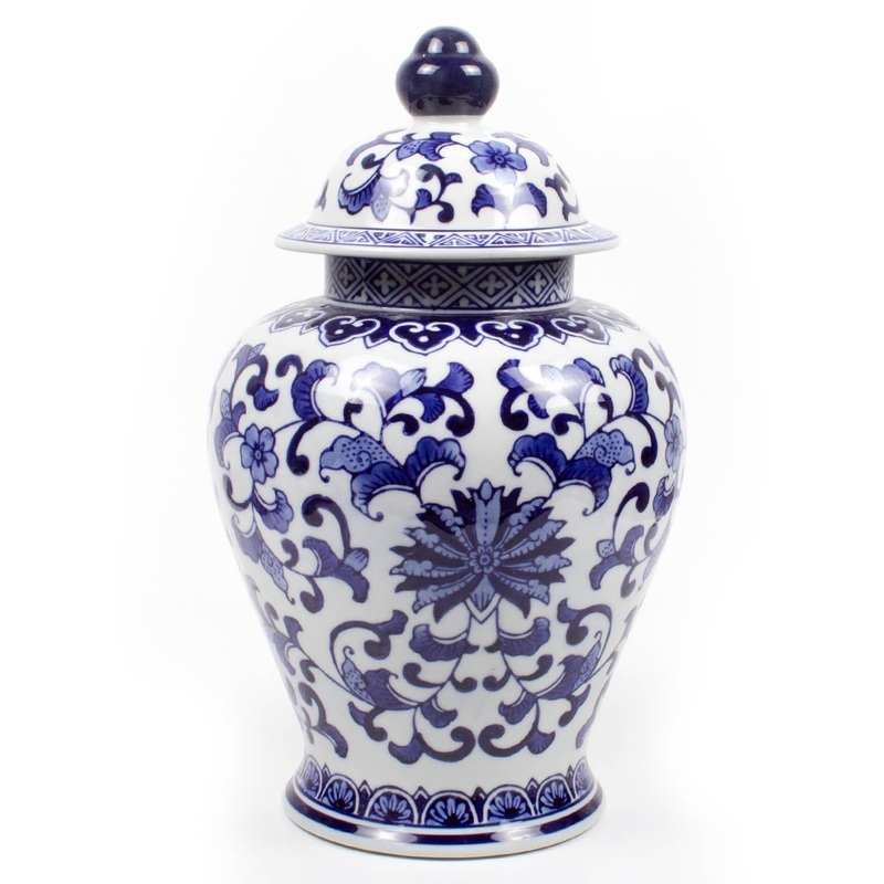 Blue Chinoiserie Ginger Jar – Extra Large