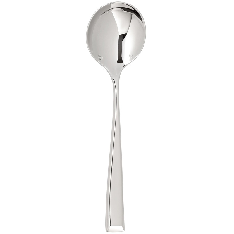 Chef & Sommelier FL709 Harper 7 1/8″ 18/10 Stainless Steel Extra Heavy Weight Heavy Weight Soup Spoon by Arc Cardinal – 12/Pack