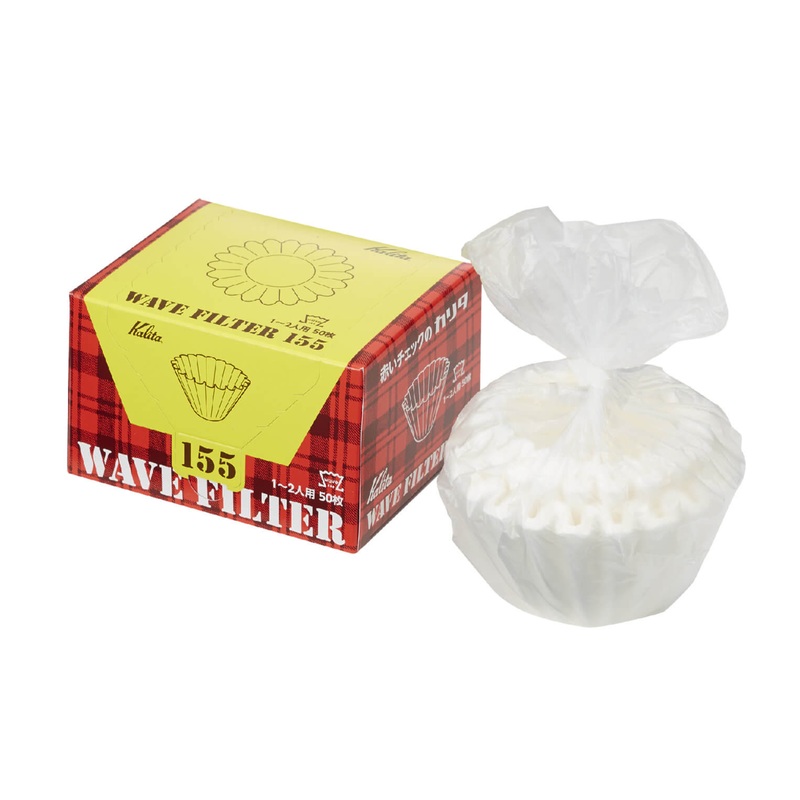 Kalita Wave 155 Coffee Filters White (50)